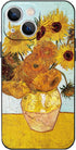 Compatible with iphone 13 Mini Phone Case 5.4 Inch,Yellow Sunflower by Van Gogh Art Aesthetic Phone Case, Slim Shockproof Protctive Antishock Cove...