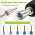 Feekoon Wire Twisting Tool, 3 Way Wire Stripping Tool and 6mm Hex Shank Cable Twister Tool, Wire Stripper and Twister for Power Drill Drivers or M...