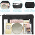 Cambond Clear Makeup Bags, Waterproof TSA Approved Toiletry Bag Clear Travel Bags Clear Cosmetics Bag for Vacation, Clear Pencil Case Stationary O...