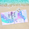 Bonsai Tree Mermaid Beach Towel, Mermaid Tail Cute Microfiber Bath Towel for Girls, Mermaid Scales Sand Free Quick Dry Womens Travel Towels for Yo...