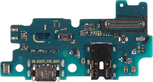 USB Charger Port Flex Cable Replacement for Samsung Galaxy A50 SM-A505U A502U 2019 Audio Jack Flex Cable USA Version A50 Charger Board Repair Part...