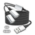 USB Splitter, USB A Male to 2 Female USB Extension Cable, 4Ft Long USB Y Splitter Support Charging and Data Transfer for Printer/USB Keyboard/Flas...