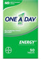 One A Day Energy Multivitamin with Vitamin A, C, D, E, Zinc for Immune Health*, Caffeine, Biotin, B6, B12 & More, 50 Tablets...