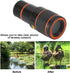 Macro Lens for Phone Telephoto Lens, 12x Cell Phone Camera Len Professional Universal Telephoto Lens, Universal Telephoto Lens Telescopic Focusing...