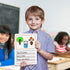 Double Sided Whiteboard 9”x12” Story Lined Dry Erase Board for Kids Writing Board Age 3-5 Practice Drawing Small White Board Teacher Elementary Gr...