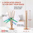 Plastic Bag and Bottle Dryer - Patented; Multi-Purpose Drying Rack Saves Money and the Planet. Folds for Easy Storage...