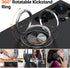 JAME for Samsung Galaxy S24 Ultra Case, Slim Fit Shockproof Protective S24 Ultra Case, with Ring Holder Kickstand, Military-Grade Protection Phone...