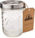 Jarmazing Products Mason Jar Toothbrush Holder - with 16 Ounce Ball Mason Jar – Made from Rust-Proof Stainless Steel...