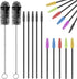 62 Pieces 3 Size Hummingbird Feeder Cleaning Brush Mini Nylon Tube Brush Set Nylon Hummingbird Feeder Parts Cleaning for Baby Bottles, Tubes, Jars...