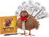 Turkey On The Table Thanksgiving Activity for Kids and Families (Includes Book, Turkey, Pen, & 13 Double Sided Feathers) - Give Thanks & Start a N...