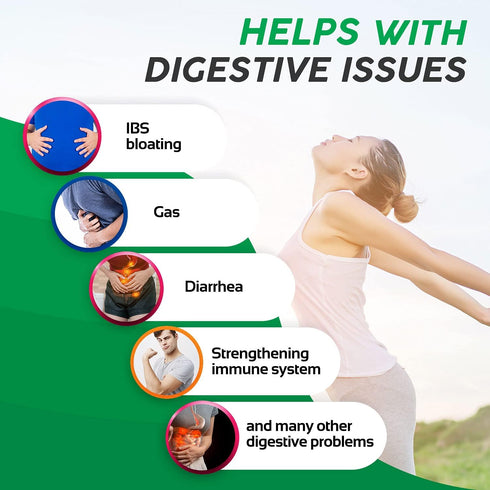 GeriCare Probiotic Digestive Support | Extra Strength 20 Billion CFU Lactobacillus Rhamnosus R-11 Daily Probiotic | Keeps Your Digestive System Ba...