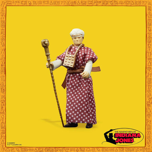 Indiana Jones and The Raiders of The Lost Ark Retro Collection Belloq (Ceremonial) Toy, 3.75-inch Action Figures for Kids Ages 4 and Up...