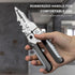 10-in-1 Multifunctional Wire Stripper Tool, 8 inch Wire Crimping Tool, Professional Electrical Cable Cutter Pliers for Stripping Cutting and Crimp...