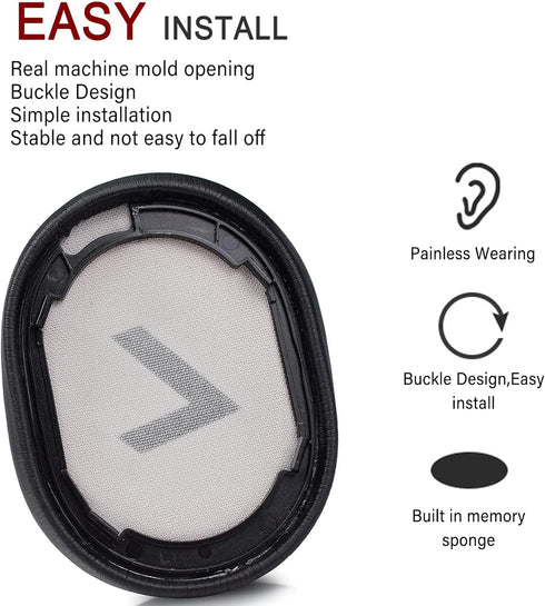 Voyager 8200 Ear Pads Cushions Replacement Compatible with Plantronics Voyager 8200 UC/Plantronics Backbeat Pro2 Headphone,Ear Muffs Memory Foam E...