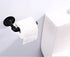Industrial Style Toilet Paper Holder Vintage Metal Iron Pipe Wall Mounted Towel Rack Roll Holder for Bathroom Kitchen Bedroom,Rust Free,Matte Blac...