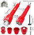 14 in 1 basin wrench Faucet and sink installation tools Multifunctional wrench pipe installer For toilets, sinks, bathrooms, kitchen pipes, etc. (...
