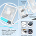 Desk Fan Battery Operated Fan, USB Rechargeable Desktop Fans Small Quiet 180° Foldable Portable Fan for Office Bedroom Travel Outdoor, 5 Speeds Ad...