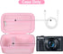 Canboc Carrying Case for Canon PowerShot SX740 SX730 SX720 SX620 G7X Digital Camera, Point and Shoot Vlogging Camera Bag, Zipper Mesh Pocket fits ...