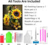 DKHDBD Diamond Painting Kits for Adults, 12x16 Inch DIY Paint by Numbers for Adults Beginner, DIY Full Drill Diamond Dots Paintings Picture Arts C...