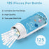 9 in 1 Aquarium Water Test Kit - Easy & Accurate Aquarium Test Strips, 125 Strips Fish Tank Water Testing Kit Monitor pH, Nitrite, Nitrate and Mor...