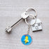 PROLOSO 48 Pcs Globe Keychains Bulk for Kids World Planet Earth Theme Keyrings Toy 1 Inch...