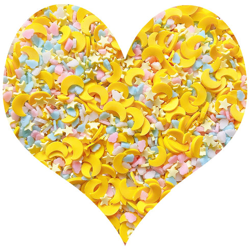 EHOPE 50g Fake Sprinkles Resin Sprinkles Fake Candy Sprinkles Clay Sprinkles Polymer Sprinkles Polymer Clay Slices for Nail Art DIY Crafts Cake Ph...