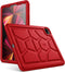 Poetic TurtleSkin Heavy Duty Case Designed for iPad Pro 11 Inch / 4th & 3rd Gen, Kids Friendly Silicone Cover Case, Red...
