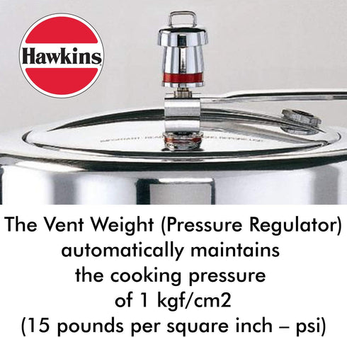 Hawkins Whistle Vent Weight for Stainless Steel and Bigboy Pressure Cooker, 1.5 Liter to 22 Litre...