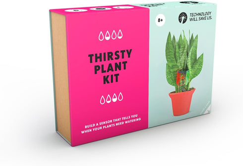 Tech Will Save Us Solar Thirsty Plant Kit | Educational Steam Toy, Ages 8 & Up...