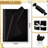 Hlonon 100 Sheets Black Tissue Paper 12 x 20 Inches Recyclable Black Wrapping Paper Bulk for DIY Crafts Birthday Baby Shower Christmas Gift Wrappi...