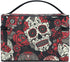 Travel Cosmetic Bag Toiletry Makeup Bag Pouch Case Organizer Storage for Women, Color Sugar Skull...