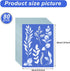 gyepin 80 Sheets Sun Print Paper Kit A5 Cyanotype Paper High Sensitive Sun Art Paper Nature Printing Paper Solar Drawing Paper for Kids Adults Art...