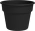 Bloem DC8-00 Dura Cotta Planter, 8", Black...