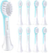 Kids mini toothbrush heads compatible with Philips Sonicare Kids toothbrush heads - replacement heads mini sensitive - brush heads mini from ages ...