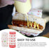 BESTonZON Christmas Kitchen Paper Christmas Paper Hand Towels Kitchen Paper Rolls Oil Cleaning Paper Towels: 2 Rolls...