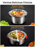SMARTAKE Slow Cooker Liners, Large Size 13"x 21" Disposable Cooking Bags, Fit 3QT to 8QT for Slow Cooker, Cooking Trays, Suitable for Oval & Round...