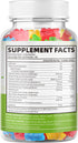 Calcium Magnesium Zinc Gummies for Women, Calcium Magnesium Supplement Chewable Calcium 600 mg with Vitamin D3 for Bone Strength Vegan Mixed Fruit...