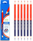 Precision Marking Pencils for Detailed Work (Wooden Pole Red and Blue Dual Color)...