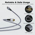 20Gbps USB C 3.2 Extension Cable, USBC 3.2 Gen2 Type-c Male to Female Extender Cable Ultra HD 4K@60Hz 240W Charging 20Gbps Data Transfer Compatibl...
