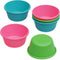 Bakerpan Silicone Jumbo Muffin Cups For Baking, Smooth Large Air Fryer Muffin Cups, 3 1/2 Inch Muffin Baking Cups, Jumbo Cupcake Liners - Set of 6...