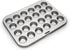 Fox Run Mini Muffin and Cupcake Pan, 10.5 x 13.75 x 1.5 inches, 24 Cup, Stainless Steel...