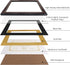 GraduatePro 8.5x11 Diploma Frame with Black Over Gold Mat or Display 11x14 Document Without Mat, CPA License Frame, UV Protection Acrylic, Mahogan...