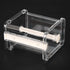 Tape Cutter, Transparent Washi Adhesive Tape Dispenser 2 in 1 Office Stackable Desktop Washi Tape Holder with Cutter Roll Tape Holder Organize One...