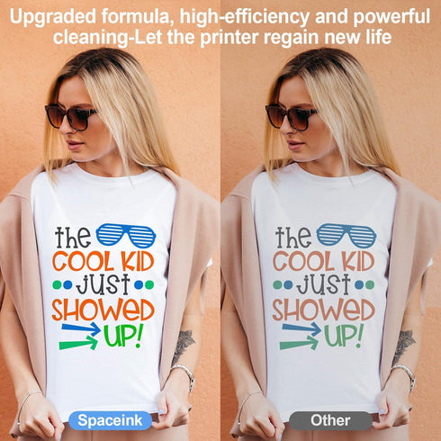 DTF Cleaning Solution150mL for Epson L805 XP15000 L1800 8550 R1390 XP600 Ink Printer?Compatible DTG Printer Print Head T Shirt Transfer Paper Liqu...