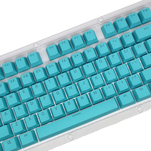 PBT Keycaps, 108 Keys P9 Mechanical Keyboard Key Caps Backlit Key Caps Character Translucent Key Caps DIY Keycaps,for 61/64/87/104/108 Key Mechani...