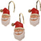 Carnation Home Fashions Santa Claus Ceramic Resin Shower Curtain Hooks-set of 12...