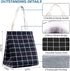 iknoe Insulated Lunch Bag for Women, 9L Sturdy Wide-Open Foldable & Portable Lunch Tote with Interior Pockets, Water-resistant Thermal Lunch Coole...