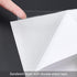 BENECREAT 10Sheet A4 Size White Double Sided Tape Sheets 8.3x11.5 Inch Strong Adhesive Tap Sheet Removable Glue Sheet for Arts Craft Photo Albums ...