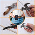 Fathers Gifts for Dad from Daughter Son WORLD'S BEST FATHER I MEAN FATHER Hammer Multitool Camping, 12 In 1 Pocket Multi Survival Tools Cool Gadge...