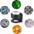 30X Loupe Magnifier with 6 Light, Desktop Portable Metal Magnifier Folding Scale Sewing Magnifying Glass for Textile Optical Jewelry Tool Coins Cu...